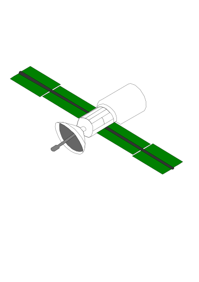 Satelite clipart