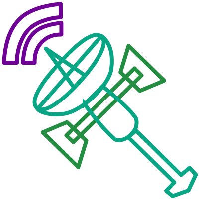 Satellite Upload clipart