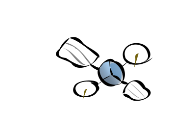 Satellite zazou clipart