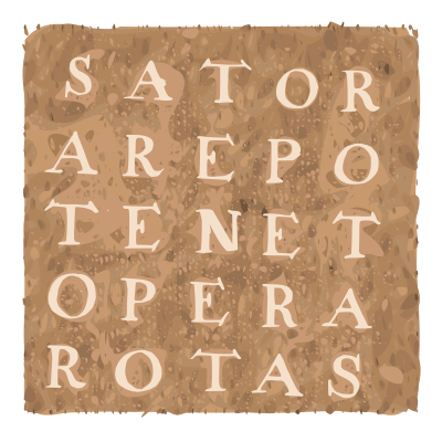 Sator Square clipart
