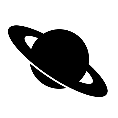 Saturn icon clipart