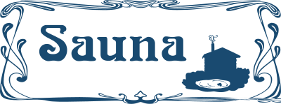Sauna Sign clipart