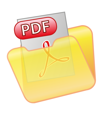 Save PDF Icon clipart