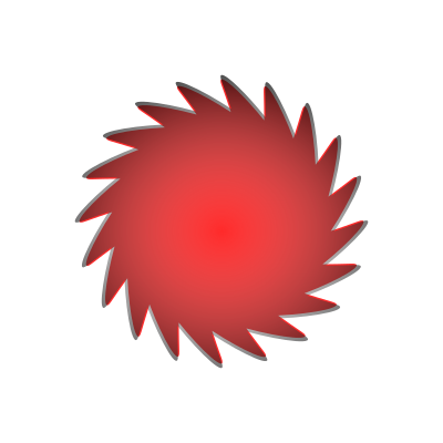Saw blade clipart