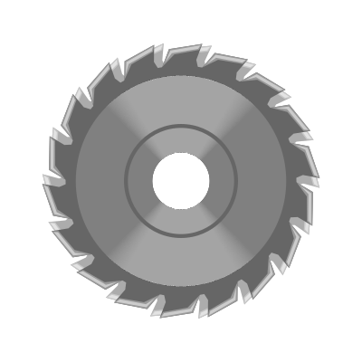 Saw blade clipart