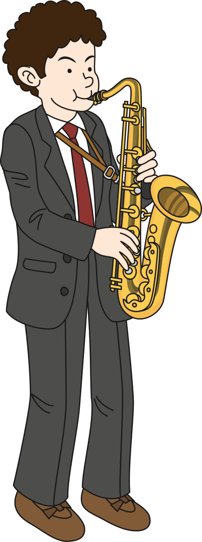 Saxaphone clipart
