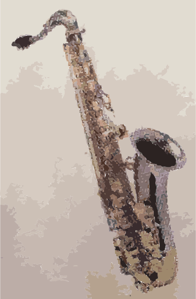 Saxophone Colortone clipart