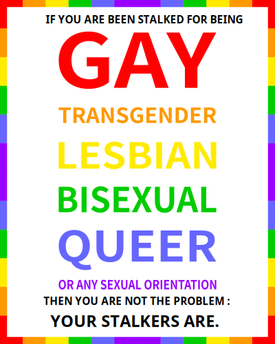 Say no to homophobia clipart