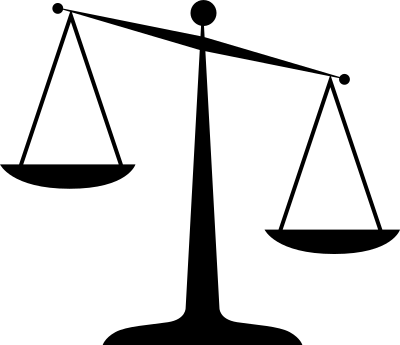 Scales of justice clipart