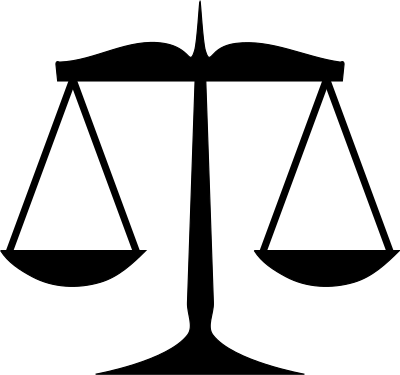 Scales of justice clipart