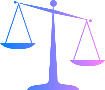 Scales of Justice (Colored Glassy Effect Derivative) clipart