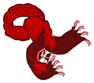 Scarf - coloured clipart