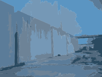 Scary Concrete Structures in Guangzhou clipart