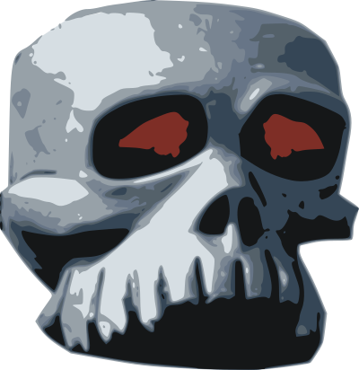 Scary Skull clipart