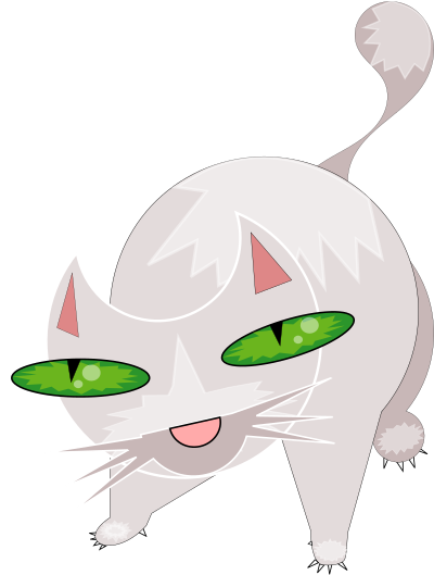 Scarycat clipart
