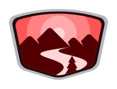 Scenery Logo Red Remix clipart