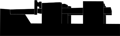 Schiffshebewerk Scharnebeck Kontur clipart
