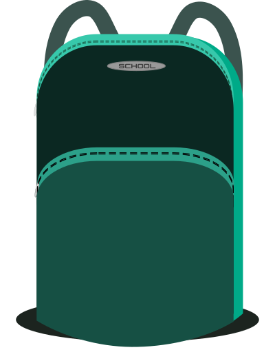 School Bag clipart