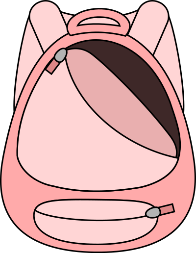 School bag clipart