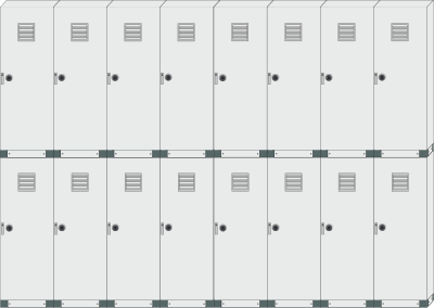 School Lockers clipart