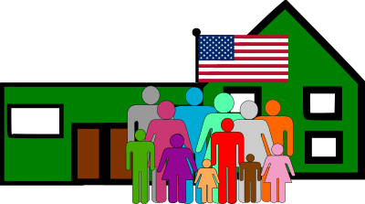 School with People clipart