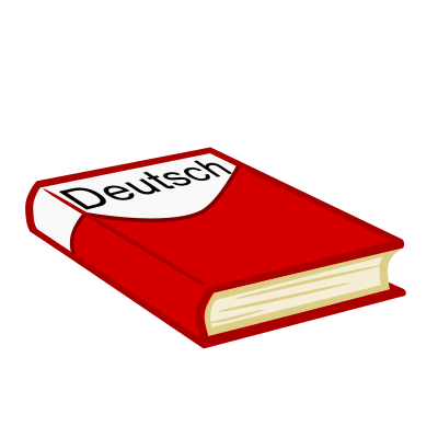 Schoolbook red clipart