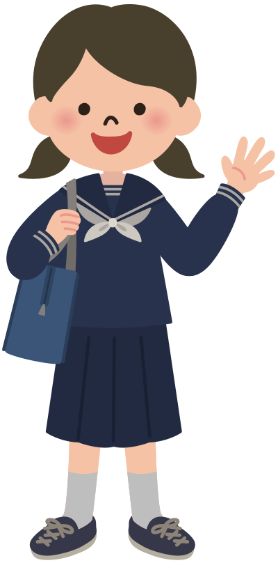 Schoolgirl (#8) clipart