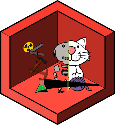 Schrodinger's Cat Experiment clipart