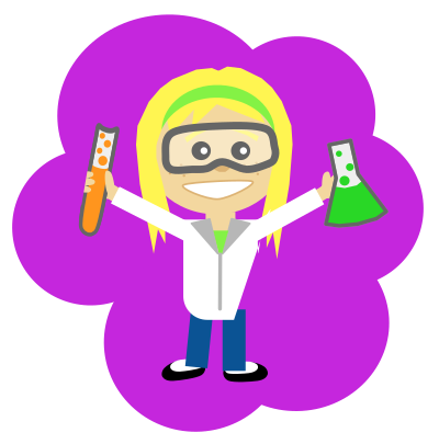 Science Girl clipart