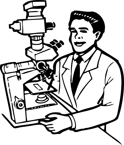 Scientist clipart