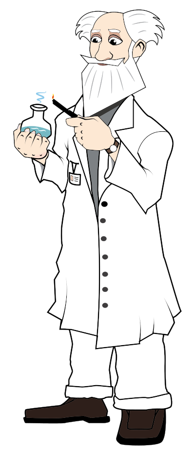 Scientist Experiment clipart