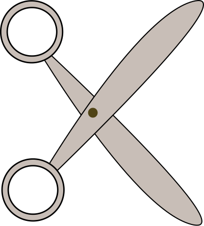 Scissors clipart
