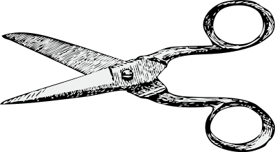 Scissors clipart