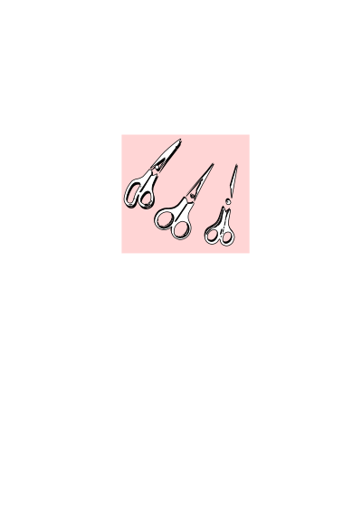 Scissors clipart