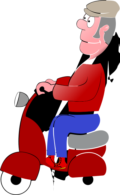 Scooter clipart