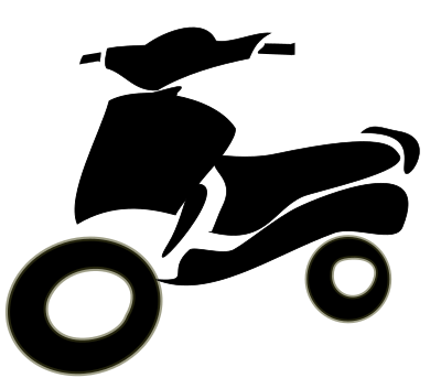 Scooter clipart