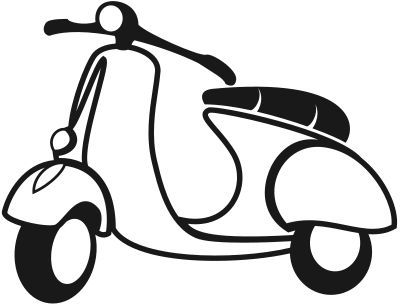 Scooter clipart
