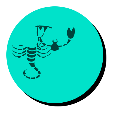 Scorpio drawing 5 clipart
