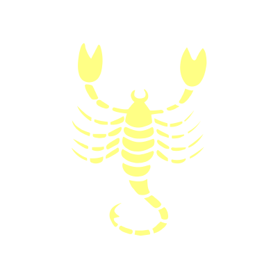 Scorpio drawing 7 clipart