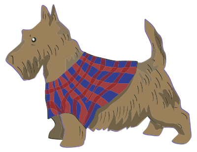 Scottish Terrier clipart