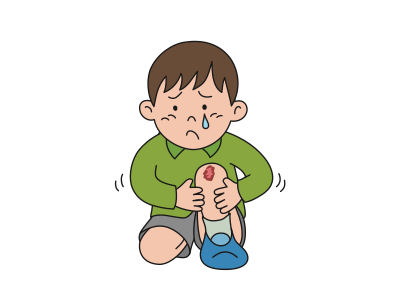 Scraped Knee clipart