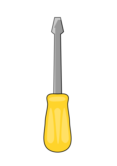 Screwdriver clipart