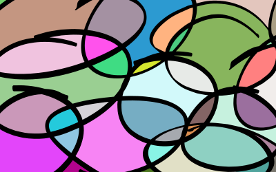 Scribbles background 2 clipart