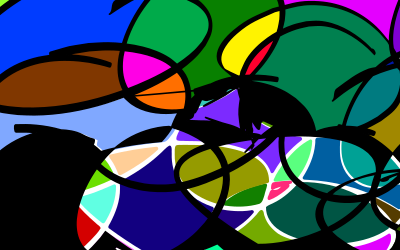 Scribbles background clipart