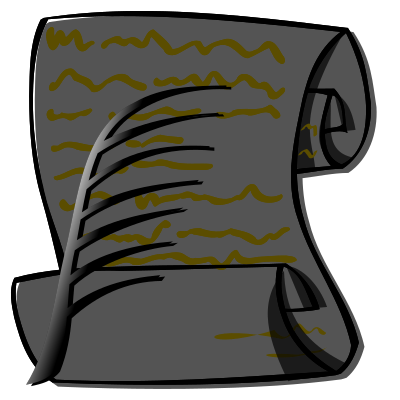 Scroll clipart