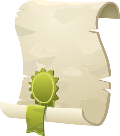 Scroll - No Text clipart
