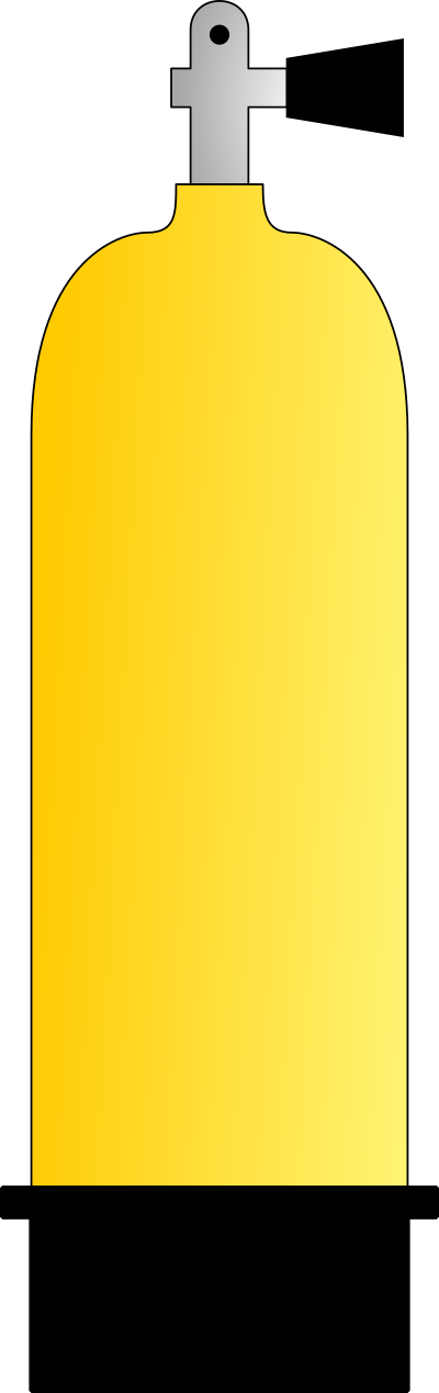 Scuba tank 01 clipart