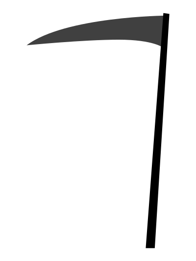 Scythe clipart