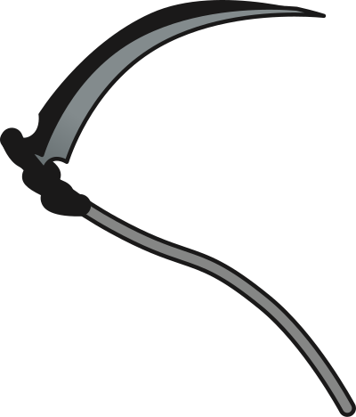 Scythe clipart
