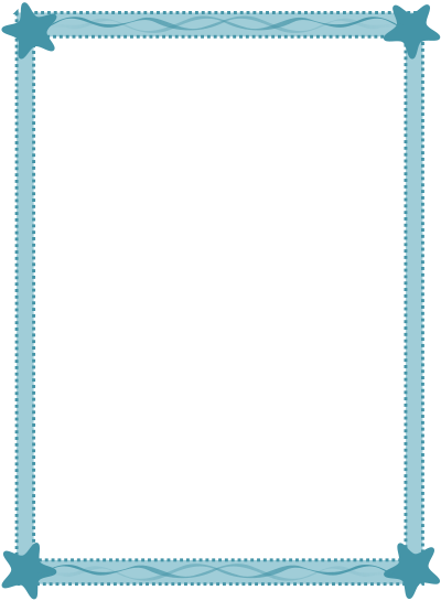 Sea frame clipart